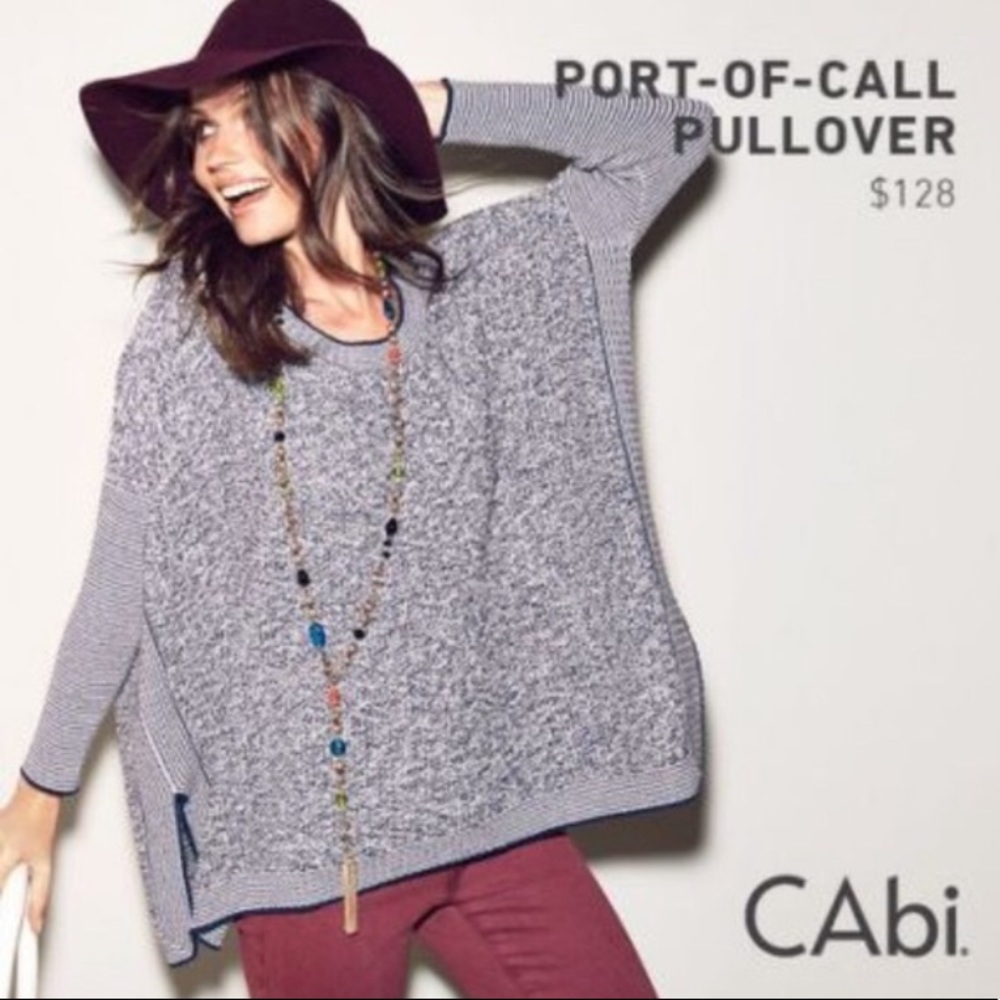 CAbi-  Port-of-Call pullover